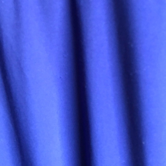 R&M Richards Royal Blue Sequined Swing Dress sz 14 - Picture 6 of 9